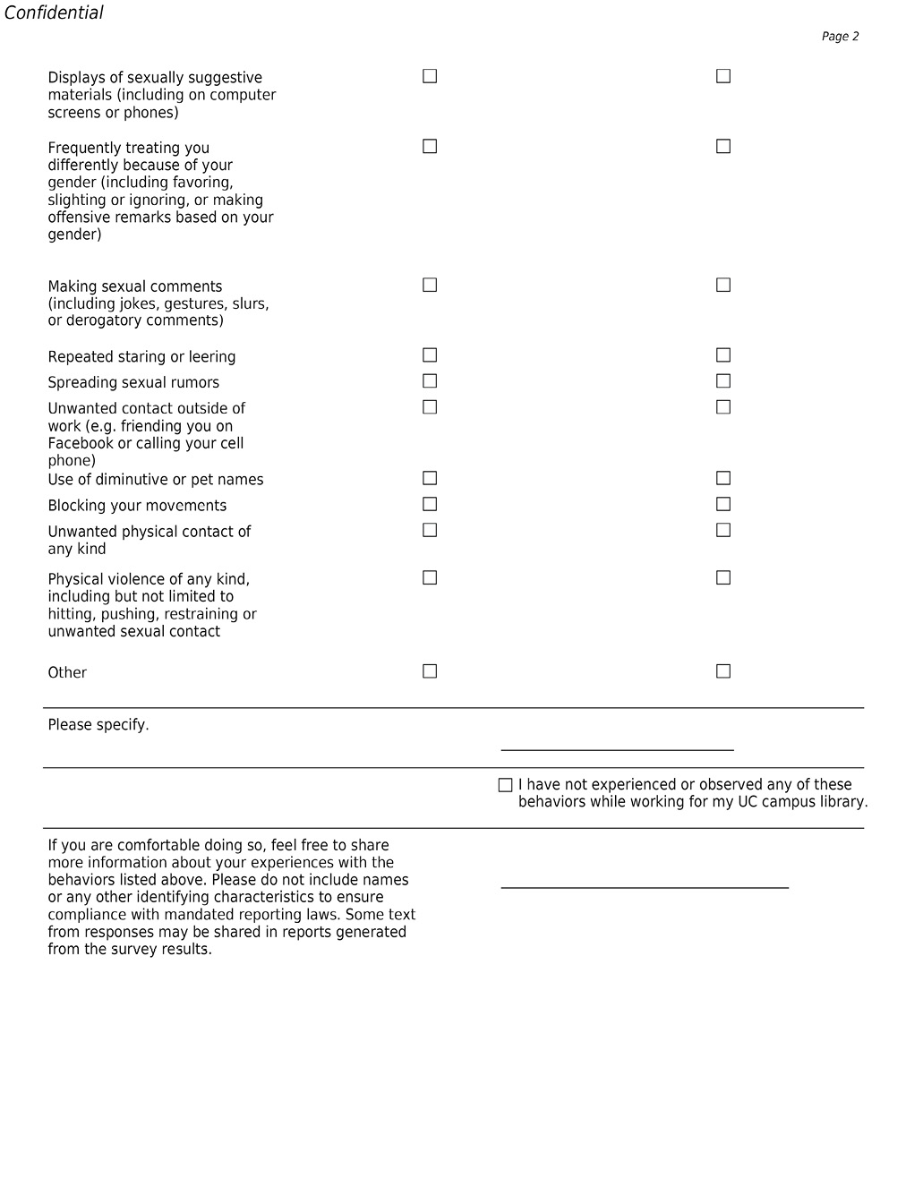 Appendix B. Survey Instrument Page 2