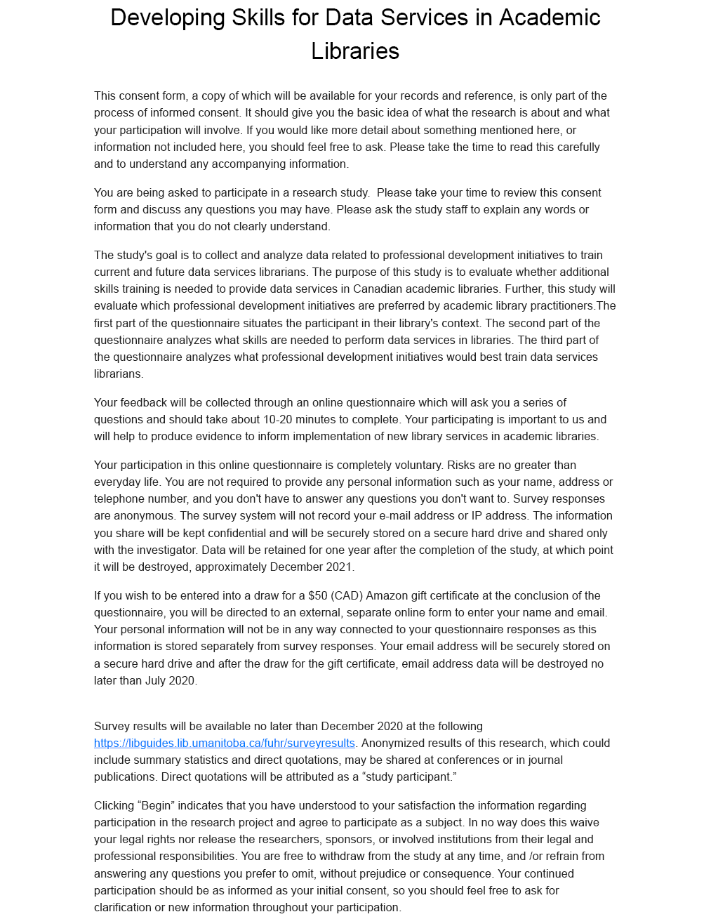 Appendix A survey p1