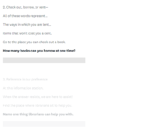 Appendix A Check out books