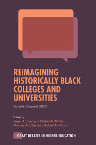 Book cover for Reimagining Historically Black Colleges and Universities