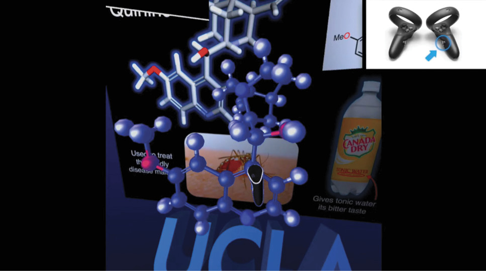 Figure 3. Video Demonstrating Use of UCLA’s VR Immersive Platform for Chemical Resources