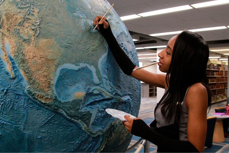 Figure1. Globe Restoration Project