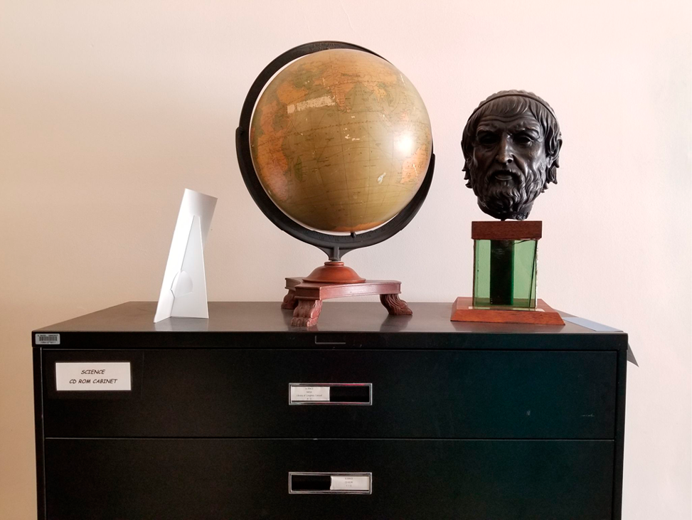 Figure 5. Objects Representing the History of Western Science