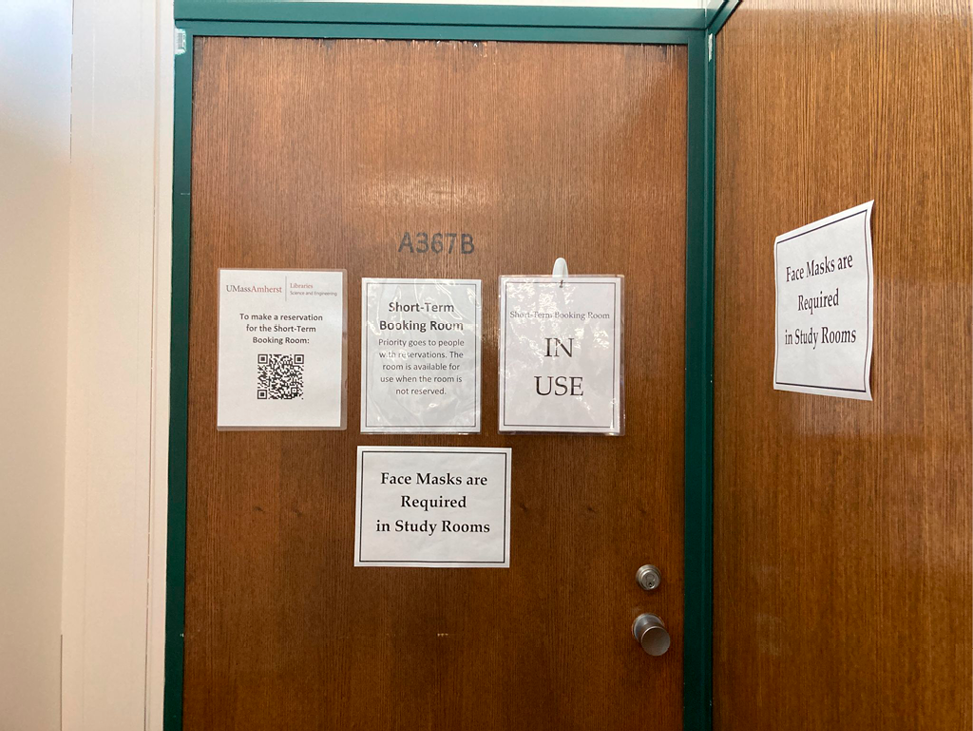 Figure 6. Library Study Room Doors